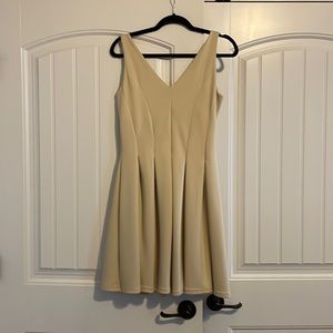 Avital size small cream colored cocktail dress